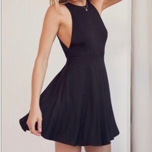 Silence + Noise Mckayla Fit & Flare Mini Dress
